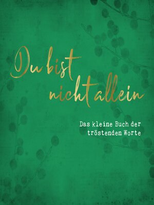 cover image of Du bist nicht allein